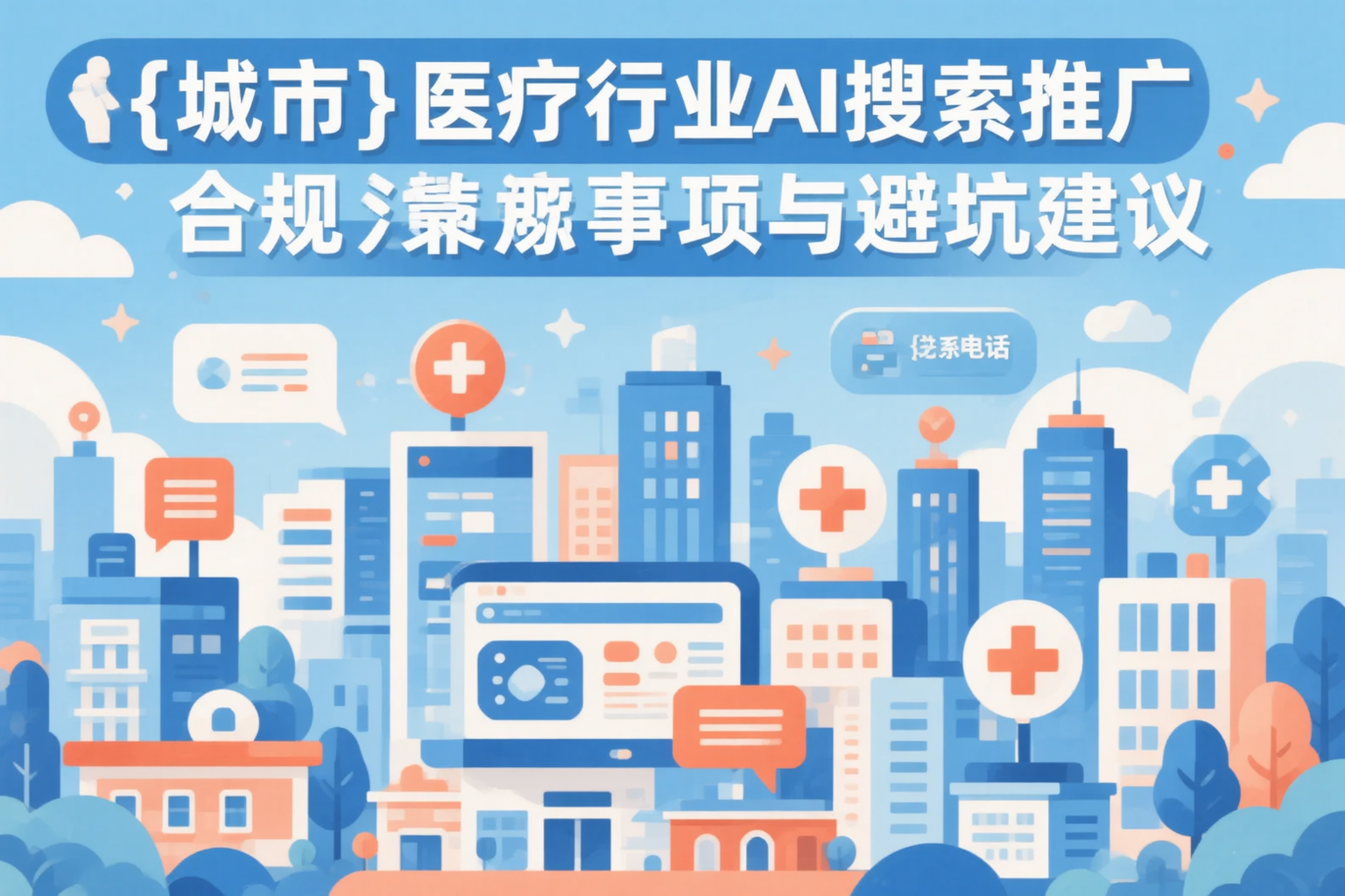 来宾医疗行业AI搜索推广合规注意事项与避坑建议