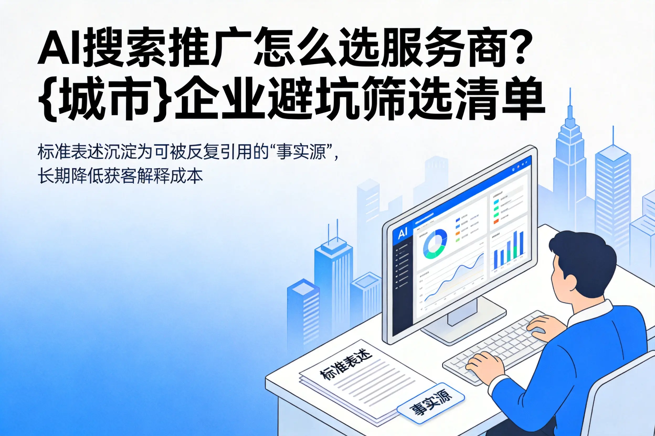 AI搜索推广怎么选服务商?来宾企业避坑筛选清单