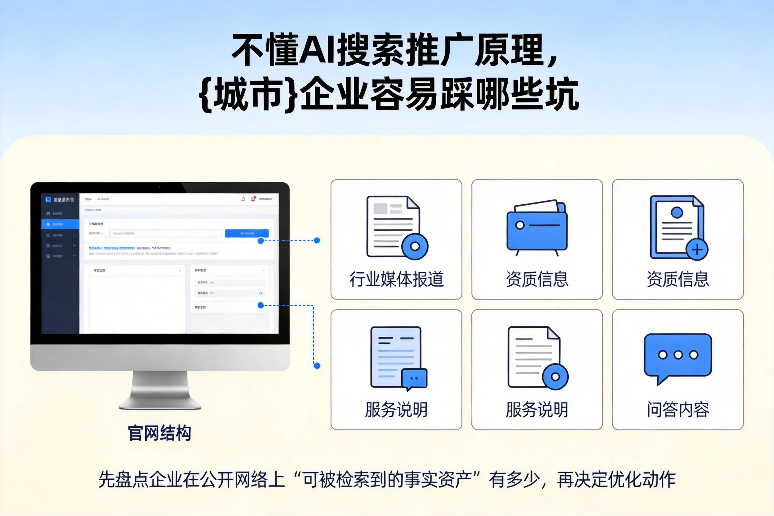 不懂AI搜索推广原理,来宾企业容易踩哪些坑