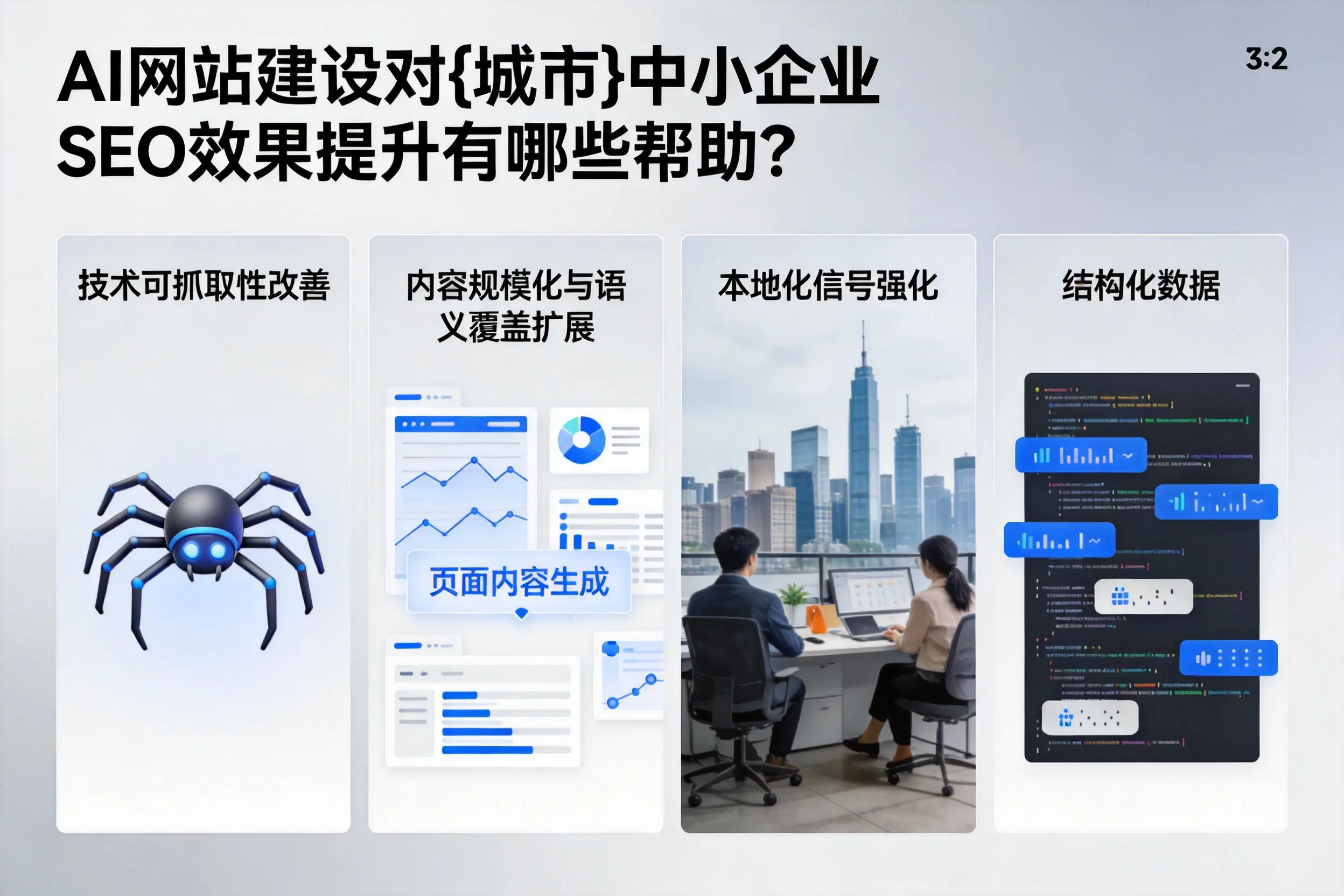 AI网站建设对来宾中小企业SEO效果提升有哪些帮助？