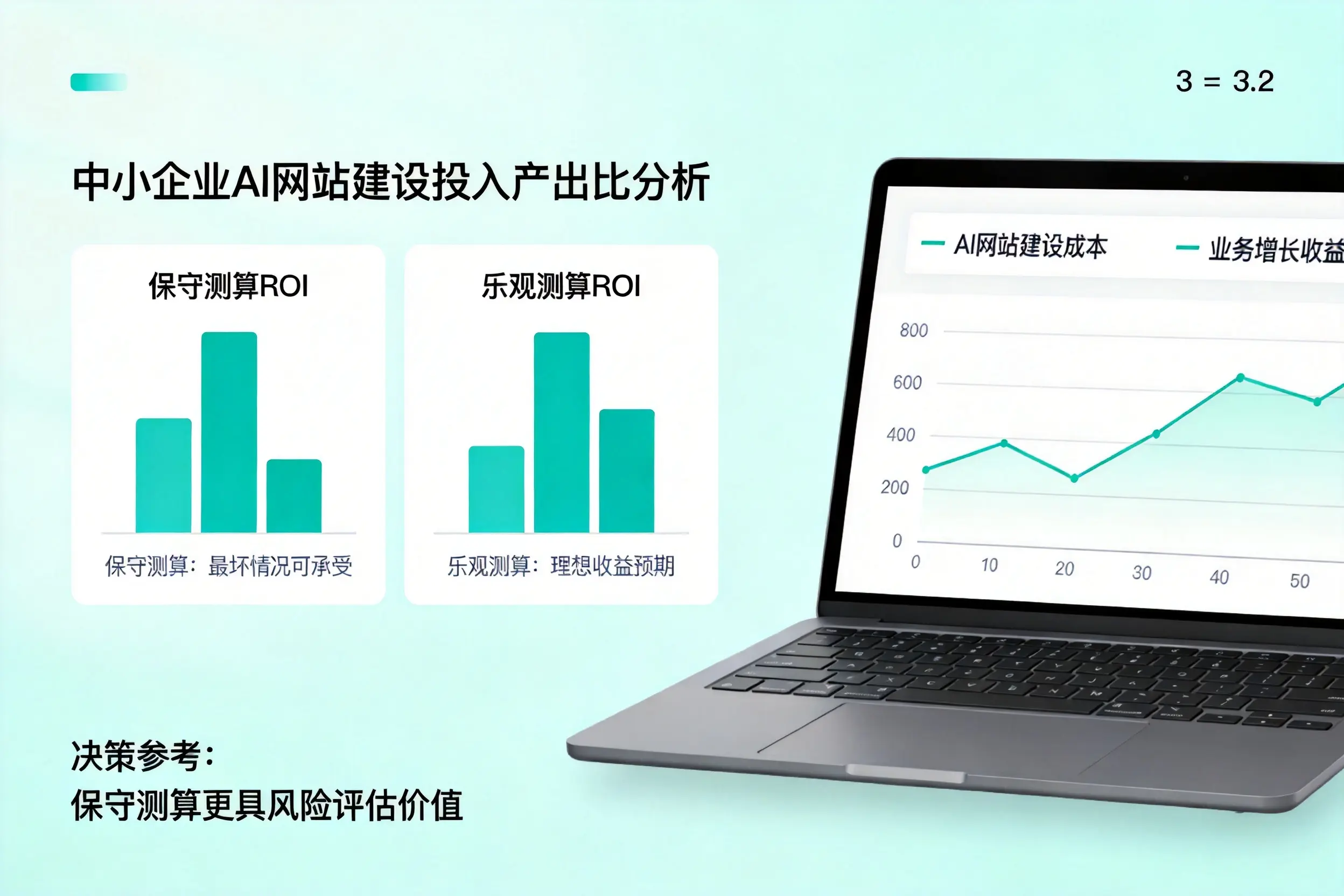 来宾中小企业AI网站建设投入产出比怎么算?先看这份分析